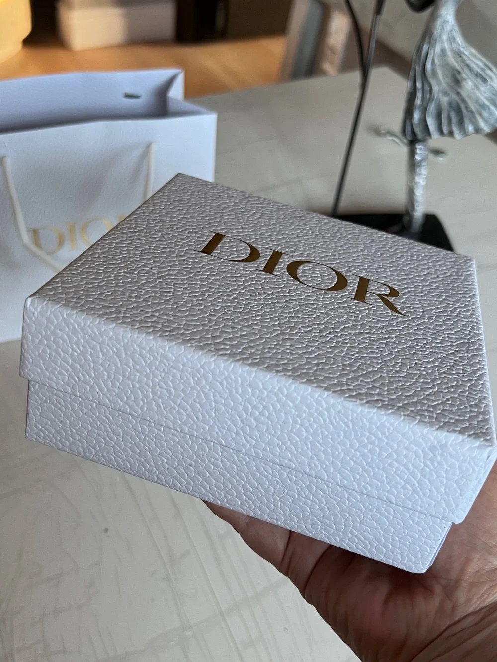 Dior square gift box with gift bag set - Picture 3 of 7
